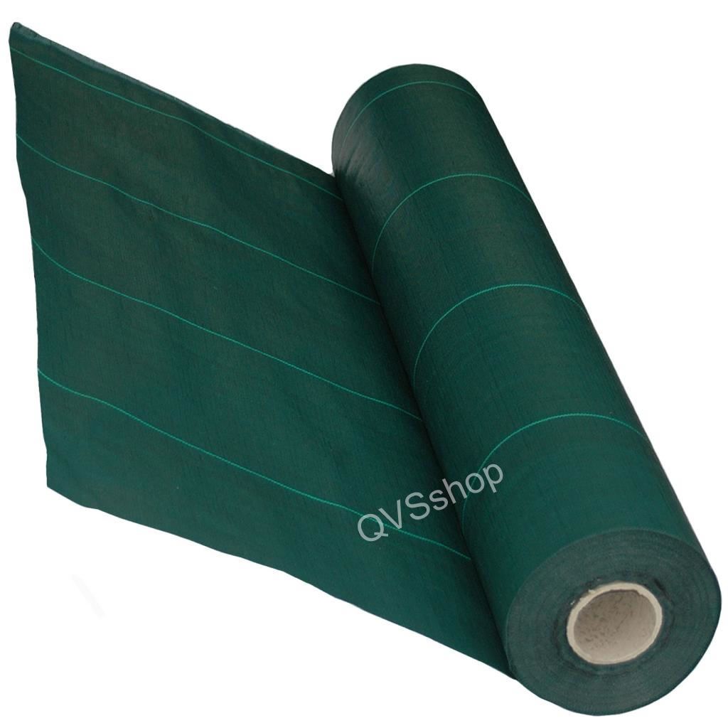1.2M x 90M GREEN 125GSM Geotextile Weed Suppressant Weed Control